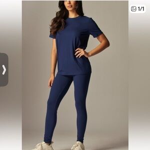 Navy Blue Activewear Set